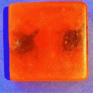 Fun toy inside a solid soap